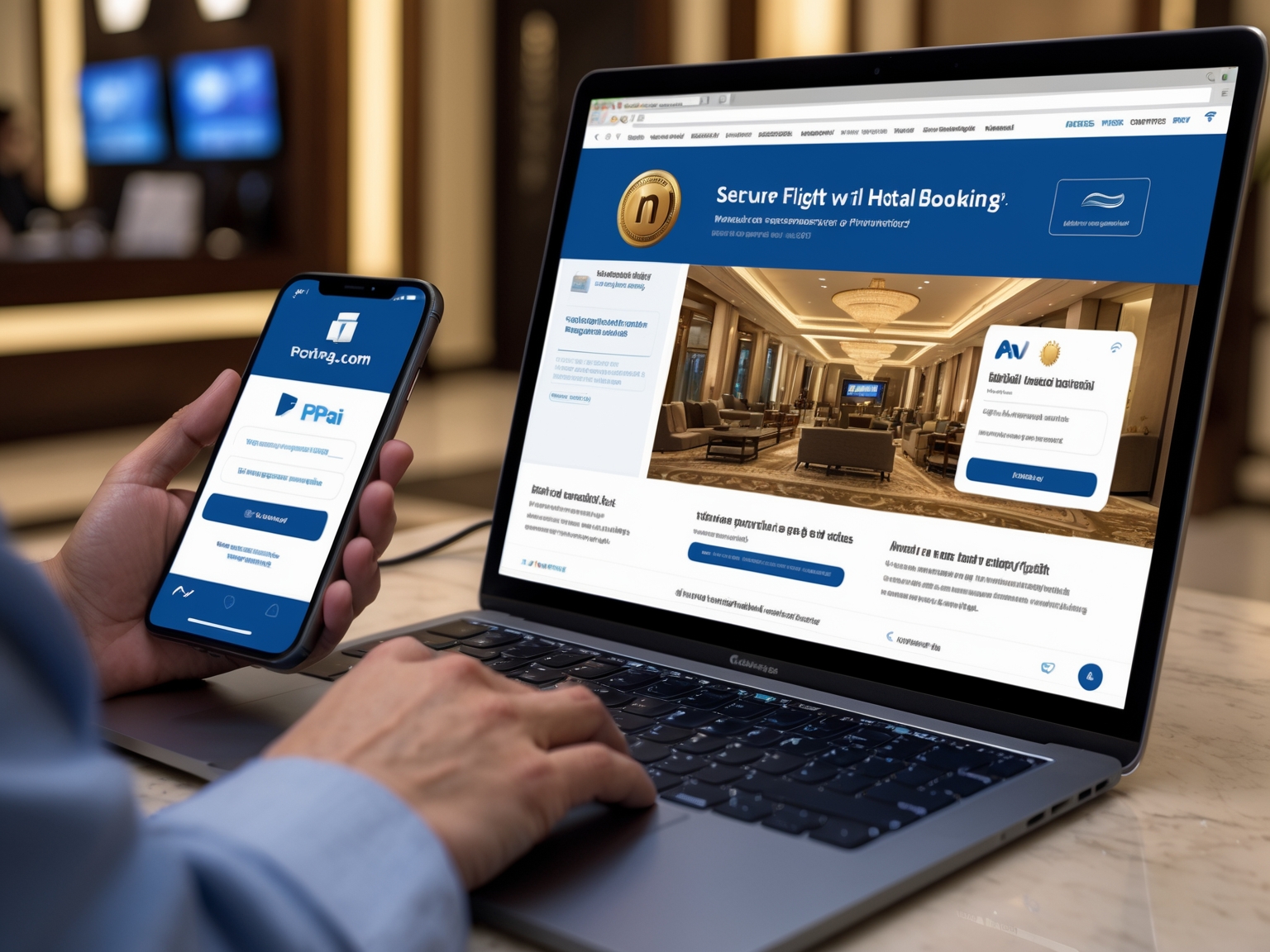 Luxury Travel: Safe Flight & Hotel Booking Essentials